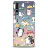Phoenix Cep Kılıf HD Baskılı Kılıf + SERAMİK TAM KAPLAYAN EKRAN KORUYUCU 412 Beyaz - Kırmızı - Siyah Huawei P20 Pro ile uyumlu