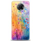 Phoenix Cep Kılıf HD Baskılı Kılıf + SERAMİK TAM KAPLAYAN EKRAN KORUYUCU 413 Siyah Xiaomi Poco F2 Pro ile uyumlu