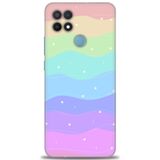 Phoenix Cep Kılıf HD Baskılı Kılıf + SERAMİK TAM KAPLAYAN EKRAN KORUYUCU 423 Siyah - Blur Oppo A15 ile uyumlu