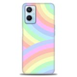 Phoenix Cep Kılıf HD Baskılı Kılıf + SERAMİK TAM KAPLAYAN EKRAN KORUYUCU 425 Beyaz Çicek Desenli Oppo A96 4G ile uyumlu