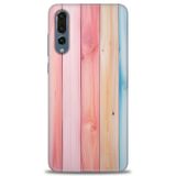 Phoenix Cep Kılıf HD Baskılı Kılıf + SERAMİK TAM KAPLAYAN EKRAN KORUYUCU 433 Beyaz Çicek Desenli Huawei P20 Pro ile uyumlu