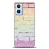 Phoenix Cep Kılıf HD Baskılı Kılıf + SERAMİK TAM KAPLAYAN EKRAN KORUYUCU 434 Siyah - Bordo Oppo A96 4G ile uyumlu