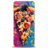 Phoenix Cep Kılıf HD Baskılı Kılıf + SERAMİK TAM KAPLAYAN EKRAN KORUYUCU 450 Beyaz - Taba Xiaomi Poco F2 Pro ile uyumlu
