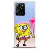 Phoenix Cep Kılıf HD Baskılı Kılıf + SERAMİK TAM KAPLAYAN EKRAN KORUYUCU 456 Siyah - Gri Xiaomi Poco X5 Pro 5G ile uyumlu