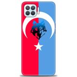 Phoenix Cep Kılıf HD Baskılı Kılıf + SERAMİK TAM KAPLAYAN EKRAN KORUYUCU 462 Beyaz - Fuşya Oppo A73 ile uyumlu