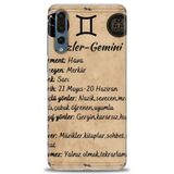 Phoenix Cep Kılıf HD Baskılı Kılıf + SERAMİK TAM KAPLAYAN EKRAN KORUYUCU 471 Beyaz - Taba Huawei P20 Pro ile uyumlu