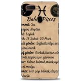 Phoenix Cep Kılıf HD Baskılı Kılıf + SERAMİK TAM KAPLAYAN EKRAN KORUYUCU 473 Siyah - Bordo Oppo AX7 ile uyumlu