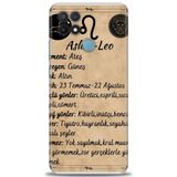 Phoenix Cep Kılıf HD Baskılı Kılıf + SERAMİK TAM KAPLAYAN EKRAN KORUYUCU 475 Siyah - Gold Oppo A15 ile uyumlu