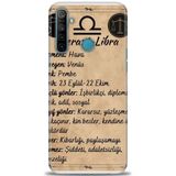 Phoenix Cep Kılıf HD Baskılı Kılıf + SERAMİK TAM KAPLAYAN EKRAN KORUYUCU 477 Beyaz Ahşap Realme 6i ile uyumlu