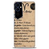 Phoenix Cep Kılıf HD Baskılı Kılıf + SERAMİK TAM KAPLAYAN EKRAN KORUYUCU 479 Beyaz Kalpler Tecno Pova Neo 2 ile uyumlu