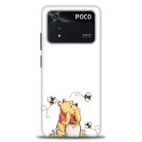 Phoenix Cep Kılıf HD Baskılı Kılıf + SERAMİK TAM KAPLAYAN EKRAN KORUYUCU 57 Beyaz - Mor - Siyah Xiaomi Poco M4 Pro 4G ile uyumlu