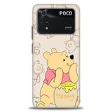 Phoenix Cep Kılıf HD Baskılı Kılıf + SERAMİK TAM KAPLAYAN EKRAN KORUYUCU 58 Beyaz - Pembe Xiaomi Poco M4 Pro 4G ile uyumlu