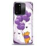Phoenix Cep Kılıf HD Baskılı Kılıf + SERAMİK TAM KAPLAYAN EKRAN KORUYUCU 59 Beyaz Çicek Desenli Tecno Spark 8C ile uyumlu