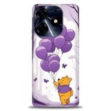 Phoenix Cep Kılıf HD Baskılı Kılıf + SERAMİK TAM KAPLAYAN EKRAN KORUYUCU 59 Beyaz - Taba Tecno Spark 10 Pro ile uyumlu