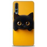 Phoenix Cep Kılıf HD Baskılı Kılıf + SERAMİK TAM KAPLAYAN EKRAN KORUYUCU 64 Beyaz - Gümüş Huawei P20 Pro ile uyumlu