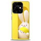 Phoenix Cep Kılıf HD Baskılı Kılıf + SERAMİK TAM KAPLAYAN EKRAN KORUYUCU 76 Siyah - Kahverengi Tecno Spark 10 Pro 4G ile uyumlu