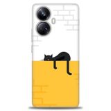 Phoenix Cep Kılıf HD Baskılı Kılıf + SERAMİK TAM KAPLAYAN EKRAN KORUYUCU 79 Siyah - Beyaz - Yeşil Realme 10 Pro Plus ile uyumlu