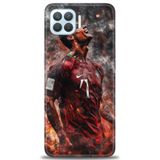 Phoenix Cep Kılıf HD Baskılı Kılıf + SERAMİK TAM KAPLAYAN EKRAN KORUYUCU 8 Siyah - Beyaz - Yeşil Oppo A73 ile uyumlu