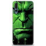 Phoenix Cep Kılıf HD Baskılı Kılıf + SERAMİK TAM KAPLAYAN EKRAN KORUYUCU 94 Siyah - Açık Mavi Huawei P20 Pro ile uyumlu