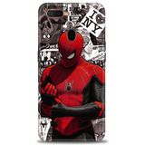 Phoenix Cep Kılıf HD Baskılı Kılıf + SERAMİK TAM KAPLAYAN EKRAN KORUYUCU 95 Beyaz - Gümüş Oppo AX7 ile uyumlu