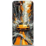 Phoenix Cep Neo Kılıf HD Baskılı Kılıf + SERAMİK TAM KAPLAYAN EKRAN KORUYUCU 101 Beyaz - Altın - Siyah Oppo RX17 ile uyumlu