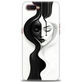 Phoenix Cep Neo Kılıf HD Baskılı Kılıf + SERAMİK TAM KAPLAYAN EKRAN KORUYUCU 144 Siyah - Gökkuşağı Oppo RX17 ile uyumlu