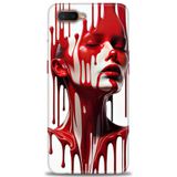 Phoenix Cep Neo Kılıf HD Baskılı Kılıf + SERAMİK TAM KAPLAYAN EKRAN KORUYUCU 150 Beyaz - Altın - Siyah Oppo RX17 ile uyumlu