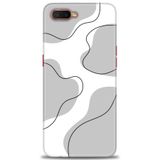 Phoenix Cep Neo Kılıf HD Baskılı Kılıf + SERAMİK TAM KAPLAYAN EKRAN KORUYUCU 177 Beyaz Kalpler Oppo RX17 ile uyumlu