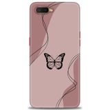 Phoenix Cep Neo Kılıf HD Baskılı Kılıf + SERAMİK TAM KAPLAYAN EKRAN KORUYUCU 183 Siyah - Açık Kırmızı Oppo RX17 ile uyumlu