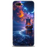 Phoenix Cep Neo Kılıf HD Baskılı Kılıf + SERAMİK TAM KAPLAYAN EKRAN KORUYUCU 235 Siyah - Beyaz - Gri Oppo RX17 ile uyumlu
