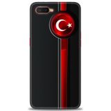 Phoenix Cep Neo Kılıf HD Baskılı Kılıf + SERAMİK TAM KAPLAYAN EKRAN KORUYUCU 32 Beyaz Puantiye Oppo RX17 ile uyumlu