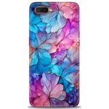 Phoenix Cep Neo Kılıf HD Baskılı Kılıf + SERAMİK TAM KAPLAYAN EKRAN KORUYUCU 325 Beyaz Karbon Oppo RX17 ile uyumlu