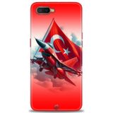 Phoenix Cep Neo Kılıf HD Baskılı Kılıf + SERAMİK TAM KAPLAYAN EKRAN KORUYUCU 38 Siyah - Beyaz Oppo RX17 ile uyumlu