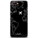 Phoenix Cep Neo Kılıf HD Baskılı Kılıf + SERAMİK TAM KAPLAYAN EKRAN KORUYUCU 382 Siyah - Beyaz - Gri Oppo RX17 ile uyumlu