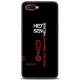 Phoenix Cep Neo Kılıf HD Baskılı Kılıf + SERAMİK TAM KAPLAYAN EKRAN KORUYUCU 392 Siyah - Kahverengi Oppo RX17 ile uyumlu