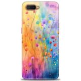 Phoenix Cep Neo Kılıf HD Baskılı Kılıf + SERAMİK TAM KAPLAYAN EKRAN KORUYUCU 413 Beyaz - Siyah Oppo RX17 ile uyumlu