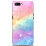 Phoenix Cep Neo Kılıf HD Baskılı Kılıf + SERAMİK TAM KAPLAYAN EKRAN KORUYUCU 422 Beyaz Kalpler Oppo RX17 ile uyumlu