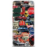 Phoenix Cep Neo Kılıf HD Baskılı Kılıf + SERAMİK TAM KAPLAYAN EKRAN KORUYUCU 482 Siyah - Blur Oppo RX17 ile uyumlu