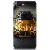 Phoenix Cep Neo Kılıf HD Baskılı Kılıf + SERAMİK TAM KAPLAYAN EKRAN KORUYUCU 489 Siyah - Gümüş Oppo RX17 ile uyumlu