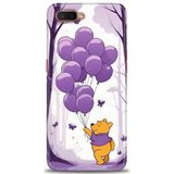 Phoenix Cep Neo Kılıf HD Baskılı Kılıf + SERAMİK TAM KAPLAYAN EKRAN KORUYUCU 59 Beyaz - Koyu Mor Oppo RX17 ile uyumlu
