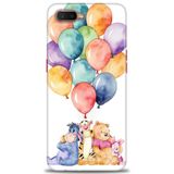 Phoenix Cep Neo Kılıf HD Baskılı Kılıf + SERAMİK TAM KAPLAYAN EKRAN KORUYUCU 60 Beyaz - Kırmızı Oppo RX17 ile uyumlu