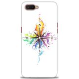 Phoenix Cep Neo Kılıf HD Baskılı Kılıf + SERAMİK TAM KAPLAYAN EKRAN KORUYUCU 88 Siyah - Beyaz - Gri Oppo RX17 ile uyumlu