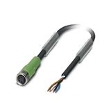 Phoenix Contact 1415551 M8 4 Pin Dişi Düz PVC Sensör Kablosu