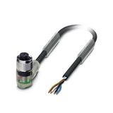 Phoenix Contact 1415610 M12 4 Pin Dişi Düz 90 Derece PVC Sensör Kablosu
