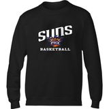 Phoenix Suns Siyah Erkek Sweatshirt