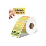 Phomemo 57x32mm/500adet Holografik Altın Termal Etiket 2,25x1,25inç, PM-241-BT, D520-BT için