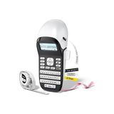 Phomemo Bluetooth Etiket Yazıcısı Beyaz - Mobil ve QWERTY Klavyeli, USB Şarjlı, Android, IOS, LetraTag LT12