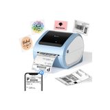 Phomemo D520-bt Bluetooth Usb Termal Yazıcı Mavi - Barkod/adres/posta Etiketi, Pazaryerleri Ile Uyumlu