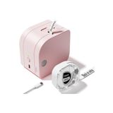 Phomemo P12 Pro Pembe, Kablosuz Etiket Makinesi - Usb Şarjlı - Etiket Ve Saten Kurdele Makinesi