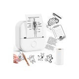 Phomemo T02 Mini Taşınabilir Akıllı Cep Sticker Beyaz Fotoğraf Yazıcı